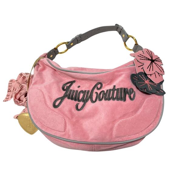 Juicy Couture Handbags - VTG Juicy Couture Shoulder Bag Dust Bag Included Pink Women's O/S